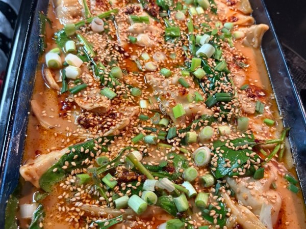 Viral Dumpling Bake